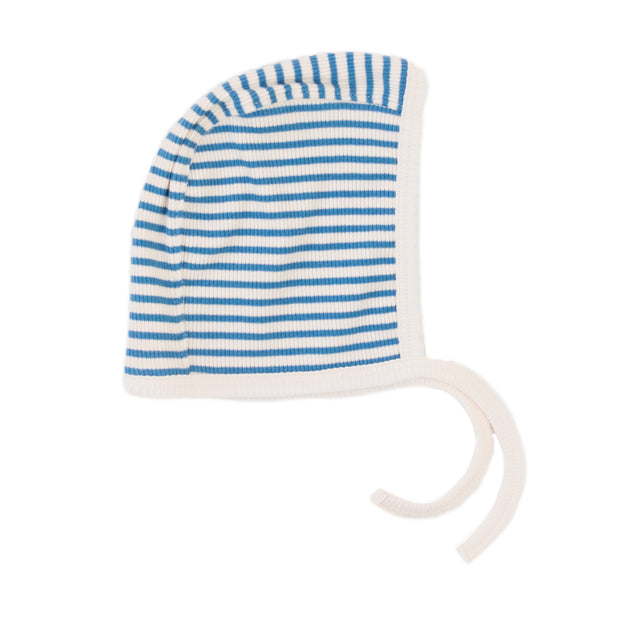 Federal blue stripes Ribbed bonnet