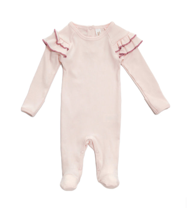 Baby pink Grace footie