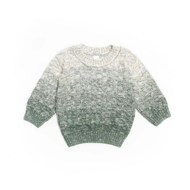 Green forest & natural marl Cameron Sweater