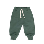 White Swan & Green Forest Set Aspen Pullover + Pant Pima Cotton