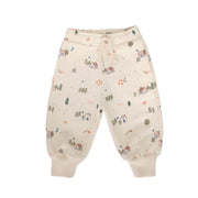 Tiny House White Swan Set Aspen Pullover + Pant Pima Cotton