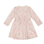 Flowers White Swan Chloe Dress Pima Cotton