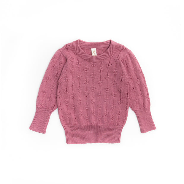 Mauve Set Alice Sweater + Leggins Pima Cotton