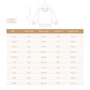 Natural Flower Embroidery Sweater Pima Cotton