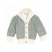 Green Forest & Natural Set Chase Cardigan + Leggins Pima Cotton