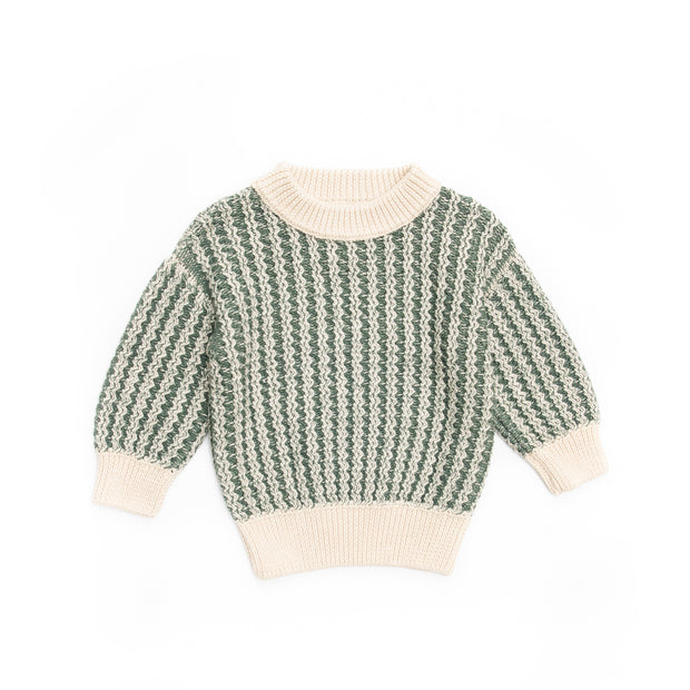 Green Forest & Natural Set Chase Sweater + Leggins Pima Cotton