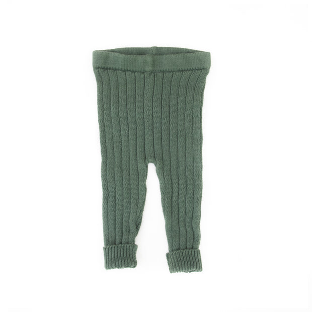 Green Forest & Natural Set Elliot Sweater + Leggins Pima Cotton