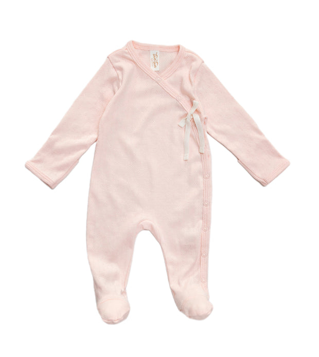 Baby pink Milan footie