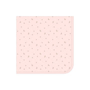 Little Flowers Baby Pink Pointelle Blanket