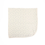 Little Stars White Swan Pointelle Blanket