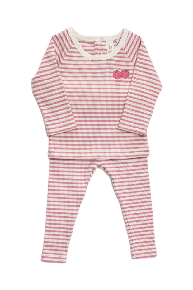 Mauve Stripes Casey Set