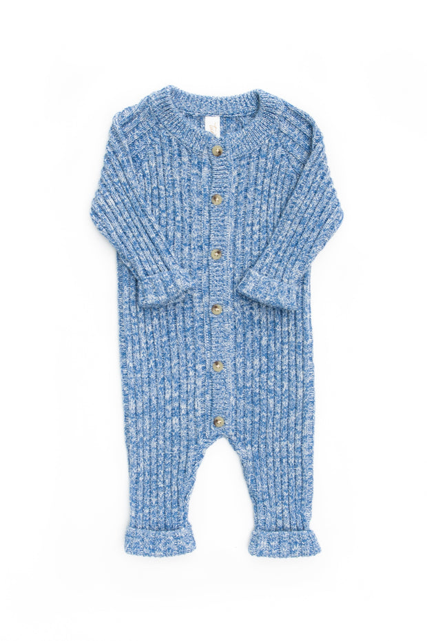 Federal blue marl Knitted Jumpsuit