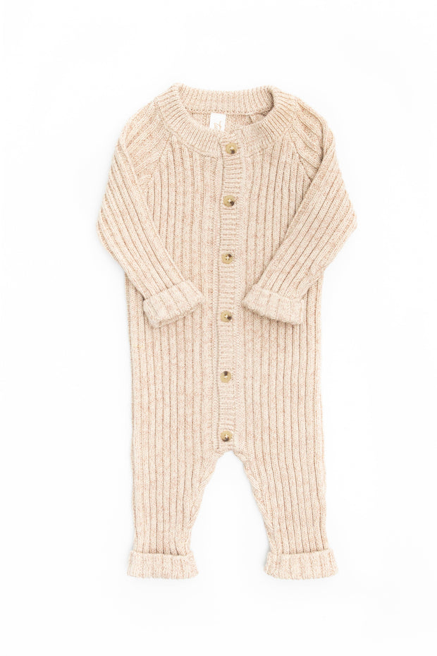 Oatmeal & Cinnamon mar Knitted Jumpsuit